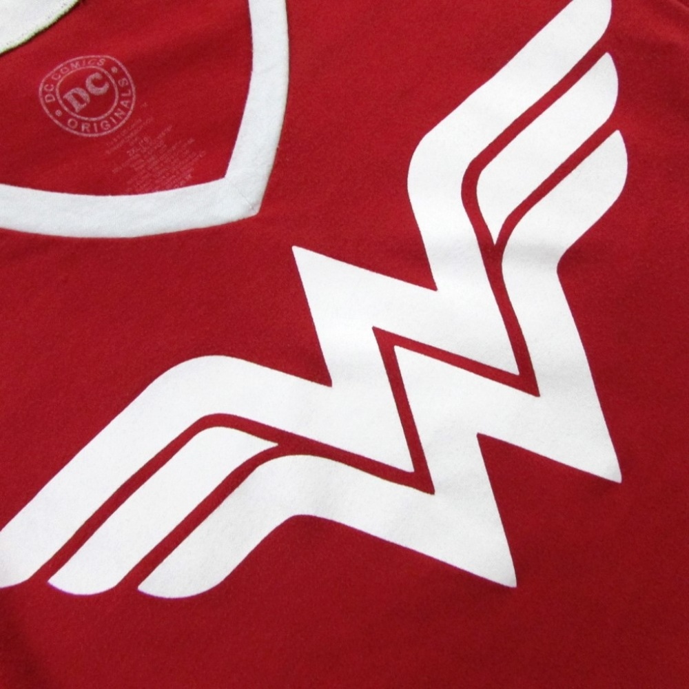 🎉HP🎉 DC Comics Wonder Woman Graphic Tee Red 2XL - Picture 4 of 6